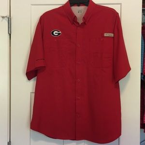 University of Georgia Men’s M Columbia PFG shirt